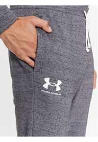 Under Armour Spodnie dresowe Ua Rival Terry Jogger 1380843 Szary Fitted Fit. Kolor: szary. Materiał: bawełna #4