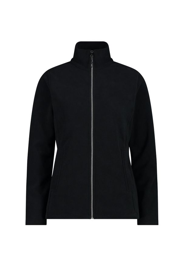 Bluza damska CMP. Kolor: czarny. Materiał: polar. Sport: turystyka piesza