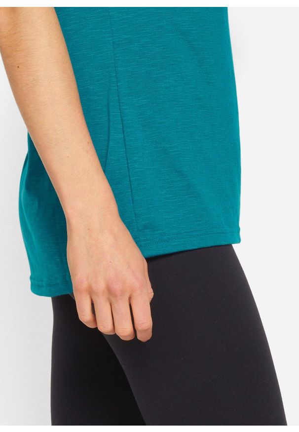 bonprix - T-shirt sportowy, szybko schnący (2 szt.). Kolor: niebieski. Długość rękawa: krótki rękaw. Długość: krótkie. Styl: sportowy