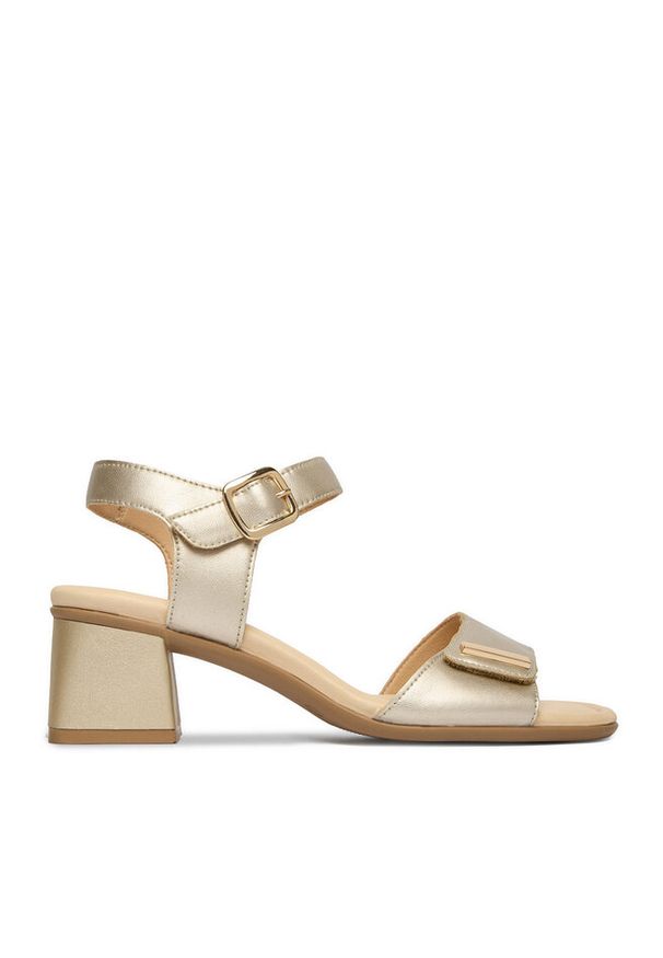 Sandały Remonte. Kolor: złoty