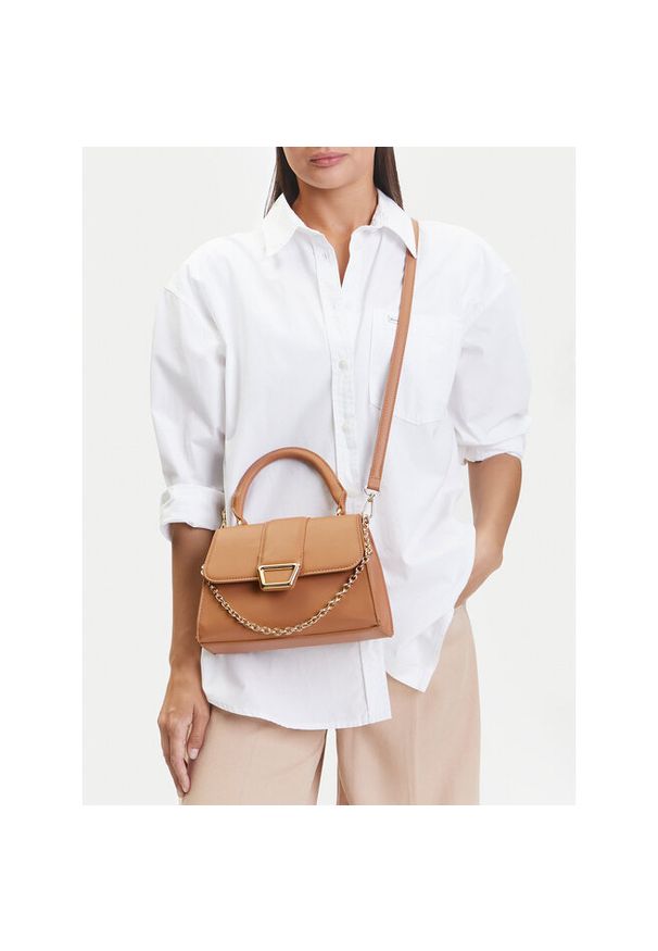 Torebka DeeZee. Kolor: brązowy