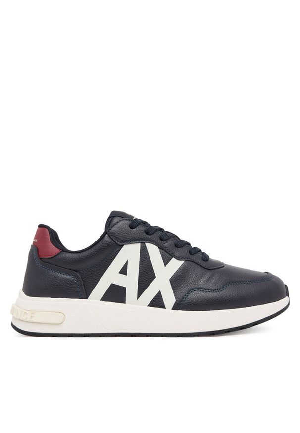 Sneakersy Armani Exchange. Kolor: niebieski