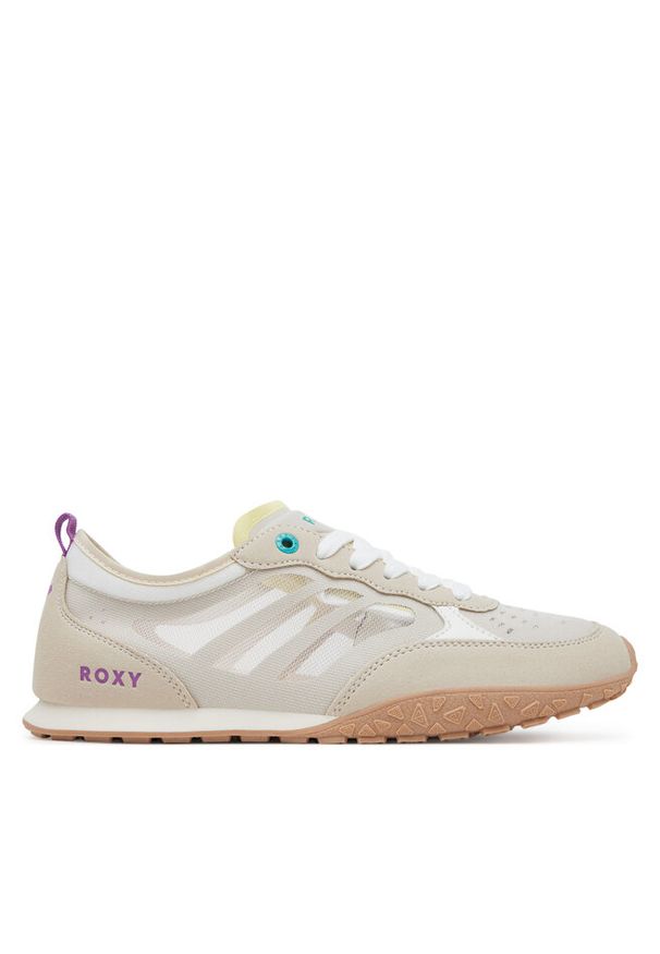 Sneakersy Roxy. Kolor: beżowy