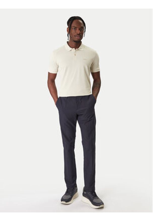 BOSS Polo Pio 1 50554574 Beżowy Regular Fit. Typ kołnierza: polo. Kolor: beżowy. Materiał: bawełna