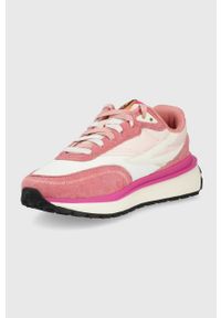 Fila sneakersy Reggio kolor różowy. Zapięcie: sznurówki. Kolor: różowy. Materiał: guma. Obcas: na platformie #2