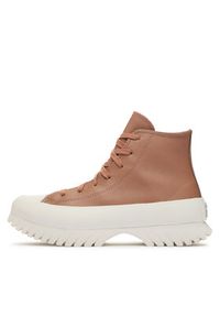 Converse Trampki Chuck Taylor All Star Lugged 2.0 A07129C Beżowy. Kolor: beżowy. Materiał: skóra #6
