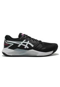 Buty do tenisa męskie Asics Gelchallenger 13 Clay. Zapięcie: sznurówki. Kolor: biały, wielokolorowy, czarny. Materiał: materiał, syntetyk, tkanina. Szerokość cholewki: normalna. Sport: tenis