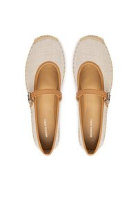 MICHAEL Michael Kors Espadryle Lynn Ballet 40S6LYFP1D Écru. Kolor: kremowy. Materiał: materiał #6