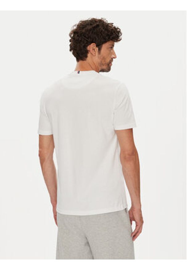 U.S. Polo Assn. T-Shirt MUP4367 Biały Regular Fit. Typ kołnierza: polo. Kolor: biały. Materiał: bawełna