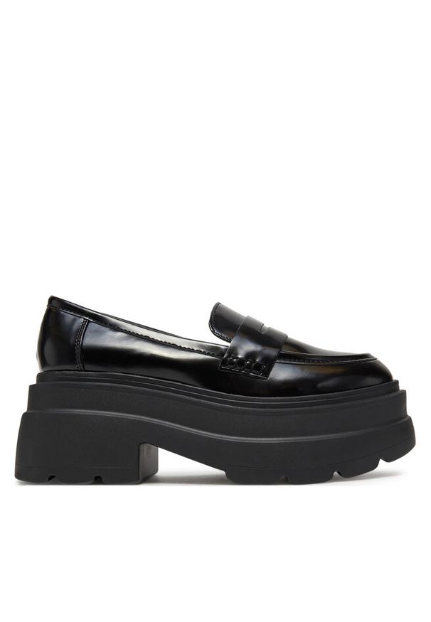 Loafersy DeeZee. Kolor: czarny