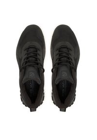 ecco - ECCO Sneakersy 82433357341 Czarny. Kolor: czarny. Materiał: materiał #6