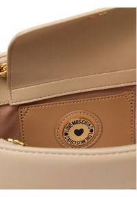 Love Moschino - LOVE MOSCHINO Torebka JC4235PP0MKL0104 Écru. Materiał: skórzane