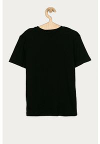 Calvin Klein Jeans - T-shirt dziecięcy 140-176 cm. Okazja: na co dzień. Kolor: czarny. Materiał: bawełna, dzianina. Wzór: nadruk. Styl: casual #2