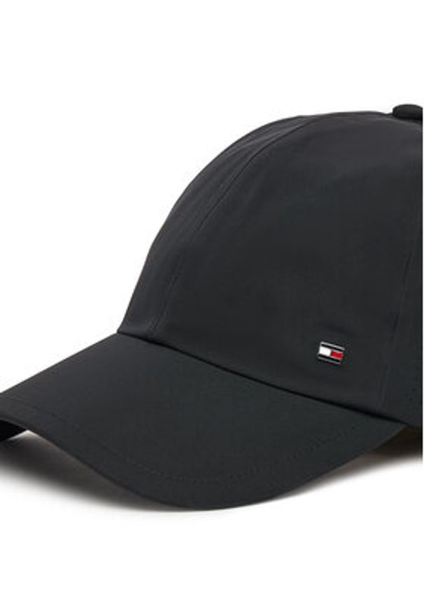 TOMMY HILFIGER - Tommy Hilfiger Czapka z daszkiem Corp Perforated 6 Panel AM0AM13429 Czarny. Kolor: czarny. Materiał: poliester, materiał
