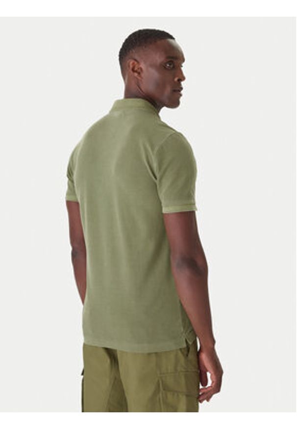 G-Star RAW - G-Star Raw Polo Dunda D11595-D756 Zielony Slim Fit. Typ kołnierza: polo. Kolor: zielony. Materiał: bawełna