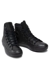 Converse Trampki Chuck Taylor All Star HI 135251C Czarny. Kolor: czarny. Materiał: skóra