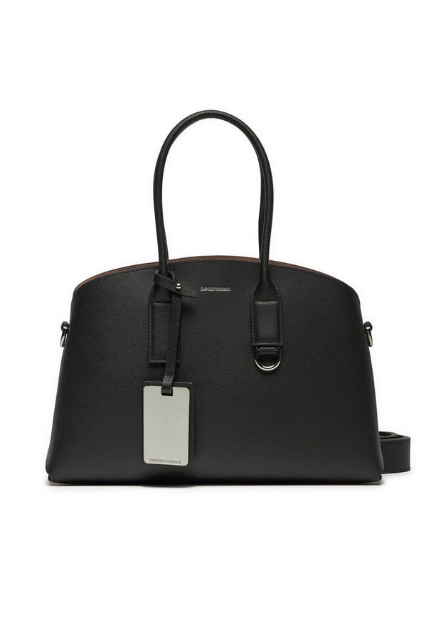 Torebka Emporio Armani. Kolor: czarny