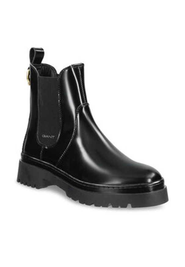 GANT - Gant Sztyblety 31551158 Czarny. Kolor: czarny. Materiał: skóra