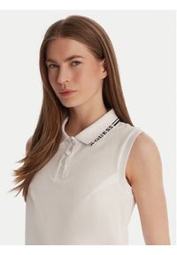 Guess Polo V6GP03 K2958 Biały Regular Fit. Typ kołnierza: polo. Kolor: biały. Materiał: bawełna #5
