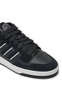 Adidas - adidas Sneakersy RAPID COURT LOW JP5247 Czarny. Kolor: czarny. Materiał: skóra, zamsz #2