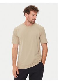 BOSS - Boss T-Shirt Thompson 01 50468347 Beżowy Regular Fit. Kolor: beżowy. Materiał: bawełna #1