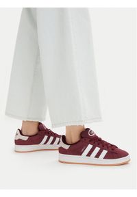 Adidas - adidas Sneakersy Campus 00s KH8807 Bordowy. Kolor: czerwony. Materiał: skóra, zamsz. Model: Adidas Campus #1