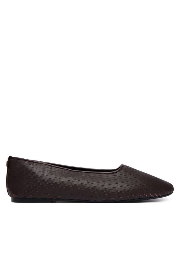 Baleriny Calvin Klein. Kolor: czerwony