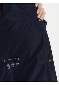 TOMMY HILFIGER - Tommy Hilfiger Płaszcz zimowy WW0WW47279 Granatowy Relaxed Fit. Kolor: niebieski. Materiał: syntetyk. Sezon: zima #5