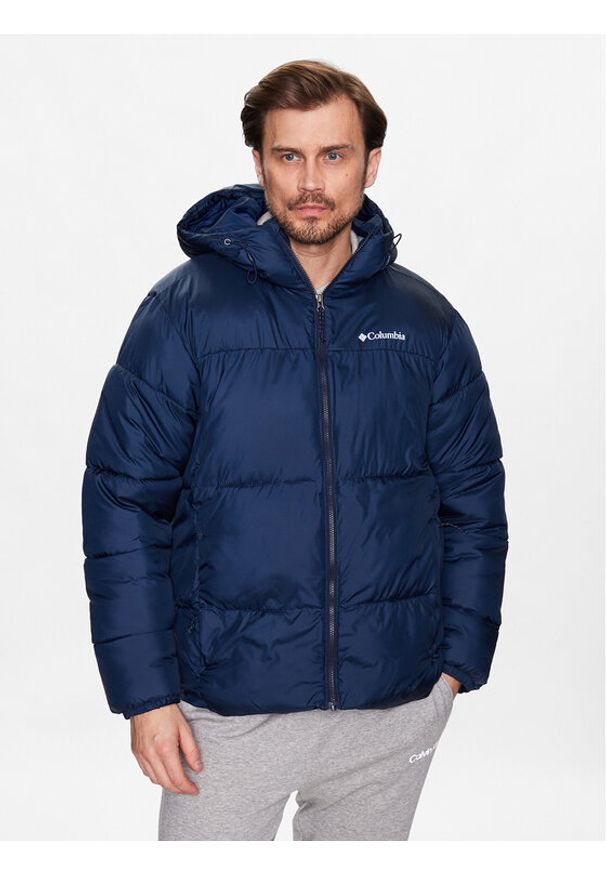 columbia - Columbia Kurtka zimowa Puffect 2008413 Granatowy Regular Fit. Kolor: niebieski. Materiał: syntetyk. Sezon: zima