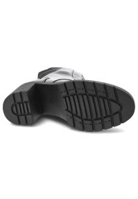 Czarne Botki Marco Tozzi Eleganckie Obuwie Damskie Na Obcasie. Okazja: na co dzień. Kolor: czarny. Materiał: skóra ekologiczna. Sezon: zima. Obcas: na obcasie. Styl: elegancki. Wysokość obcasa: średni #4