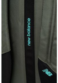 New Balance Plecak LAB11113NSE męski kolor zielony duży gładki. Kolor: zielony. Wzór: gładki #4