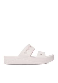 Crocs Klapki BAYA PLATFORM SANDAL 208188-6PI Różowy. Kolor: różowy. Obcas: na platformie