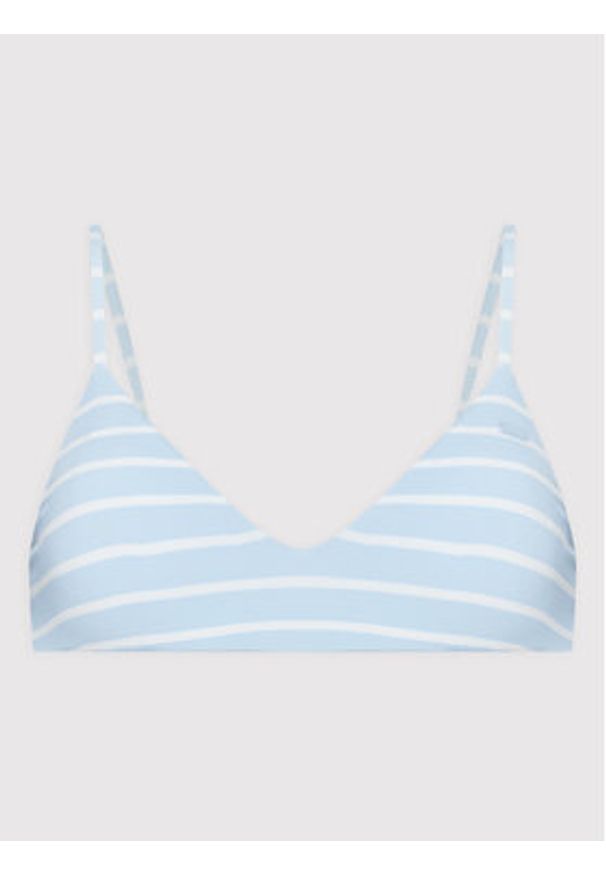 Roxy Góra od bikini Into The Sun ERJX304651 Niebieski. Kolor: niebieski. Materiał: syntetyk