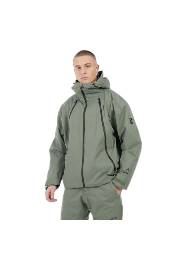 Kurtka narciarska Protest Ferrol. Kolor: zielony. Sezon: zima. Sport: narciarstwo