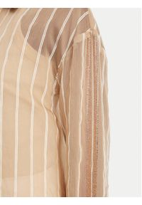 LOLA CASADEMUNT Koszula LS2515045 Beżowy Relaxed Fit. Kolor: beżowy. Materiał: lyocell #3