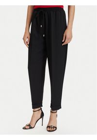 ACCESS FASHION Spodnie materiałowe 63-5101-183 Czarny Regular Fit. Kolor: czarny. Materiał: syntetyk #1
