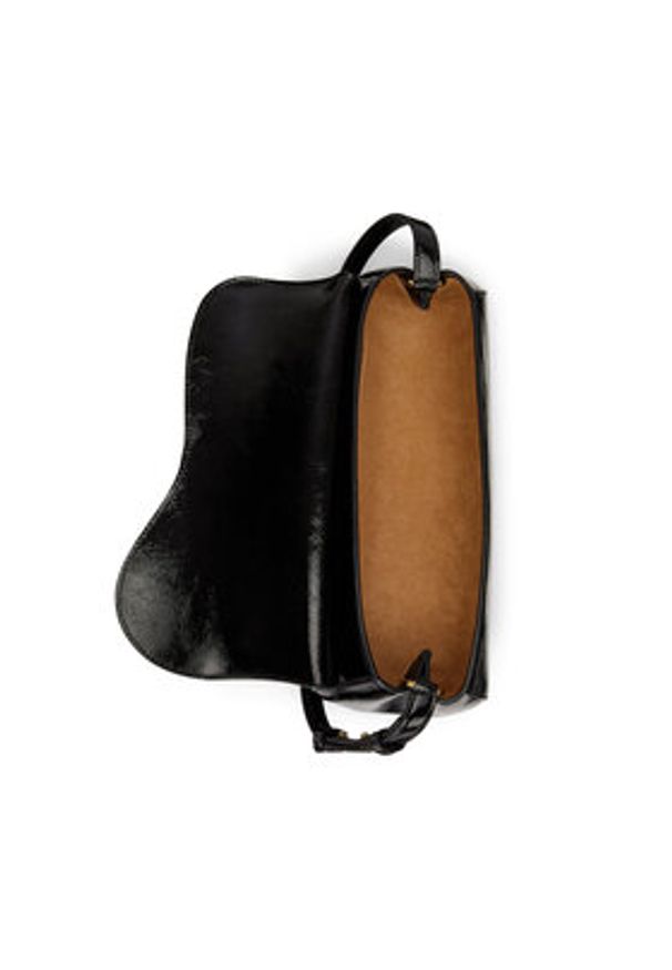 Lauren Ralph Lauren - LAUREN RALPH LAUREN Torebka 431P04068001 Czarny. Kolor: czarny. Materiał: skórzane