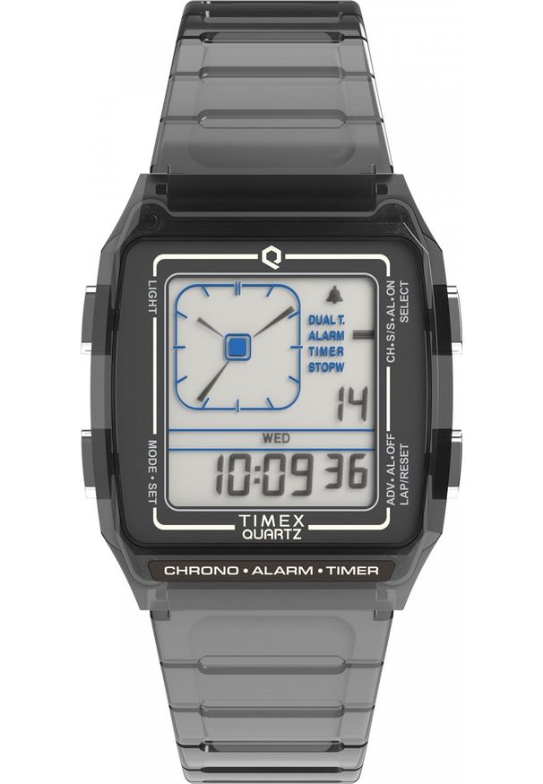 Zegarek Timex Zegarek męski Timex TW2W45000 szary. Kolor: szary