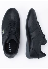 Sneakersy męskie czarne Lacoste Angular 222. Okazja: na co dzień, na spacer, do pracy. Kolor: czarny. Sport: turystyka piesza #2