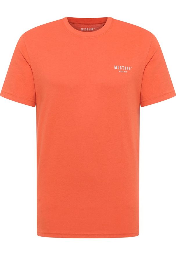 Męski T-Shirt Mustang Style Austin Burnt Ochre 1016273 7105