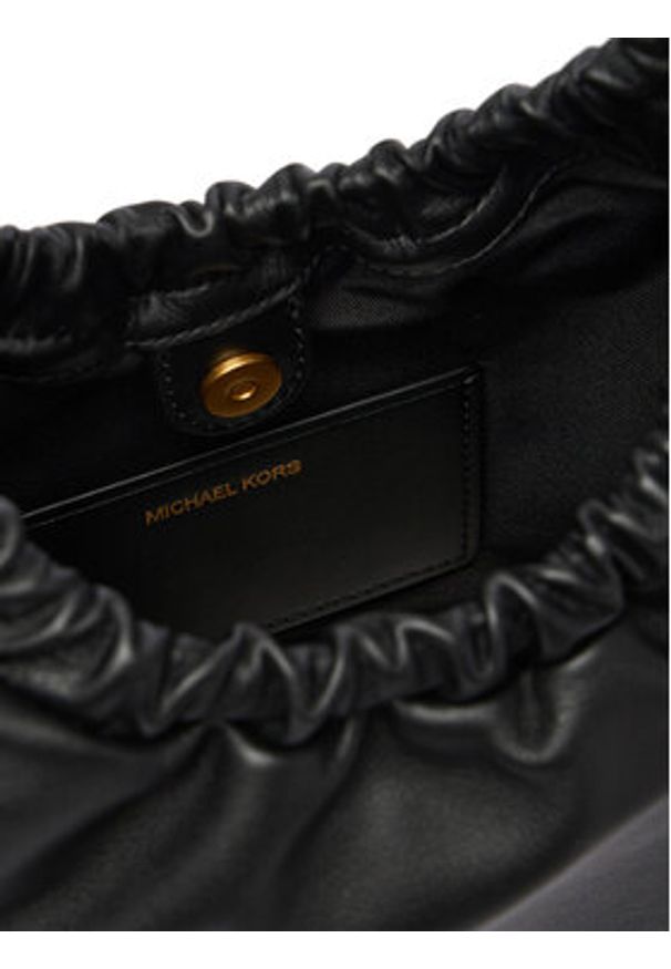 MICHAEL Michael Kors Torebka Indie 32S6A50C6L Czarny. Kolor: czarny. Materiał: skórzane