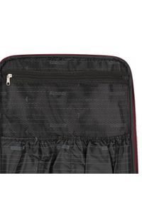 Wittchen - Zestaw walizek miękkich z czerwonym suwakiem bordowy. Kolor: czerwony. Materiał: poliester #3