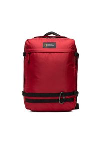 National Geographic Plecak 3 Way Backpack N11801.35 Czerwony. Kolor: czerwony. Materiał: materiał