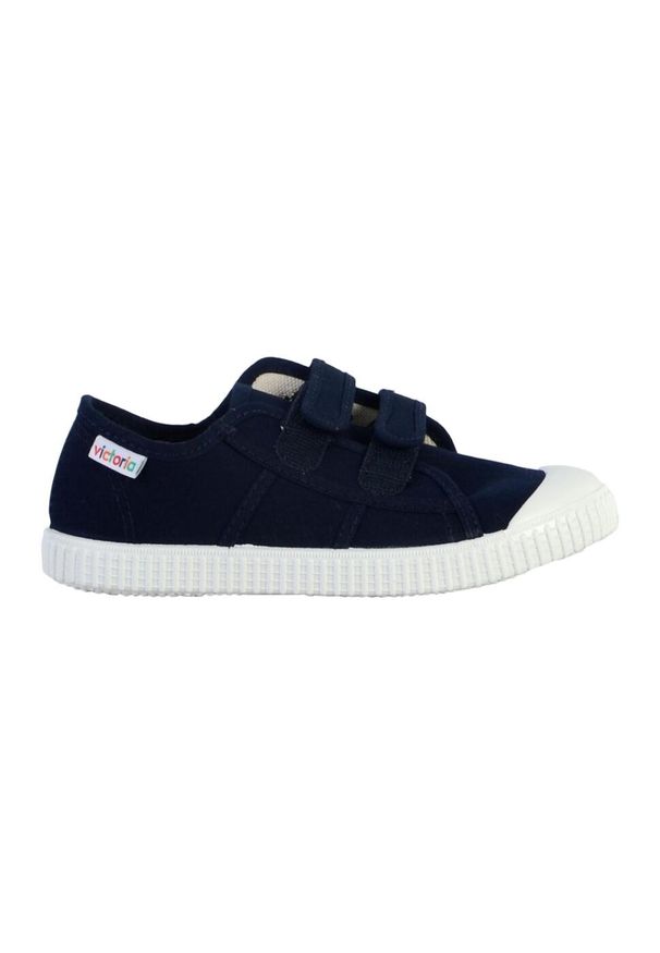 VICTORIA - Buty tenisówki dziecięce Victoria. Kolor: niebieski. Materiał: tkanina