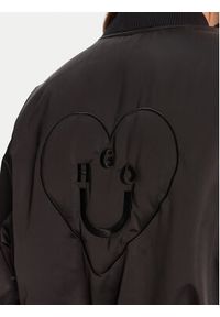Hugo - HUGO Kurtka bomber Felinah 50541214 Czarny Regular Fit. Kolor: czarny. Materiał: syntetyk #6