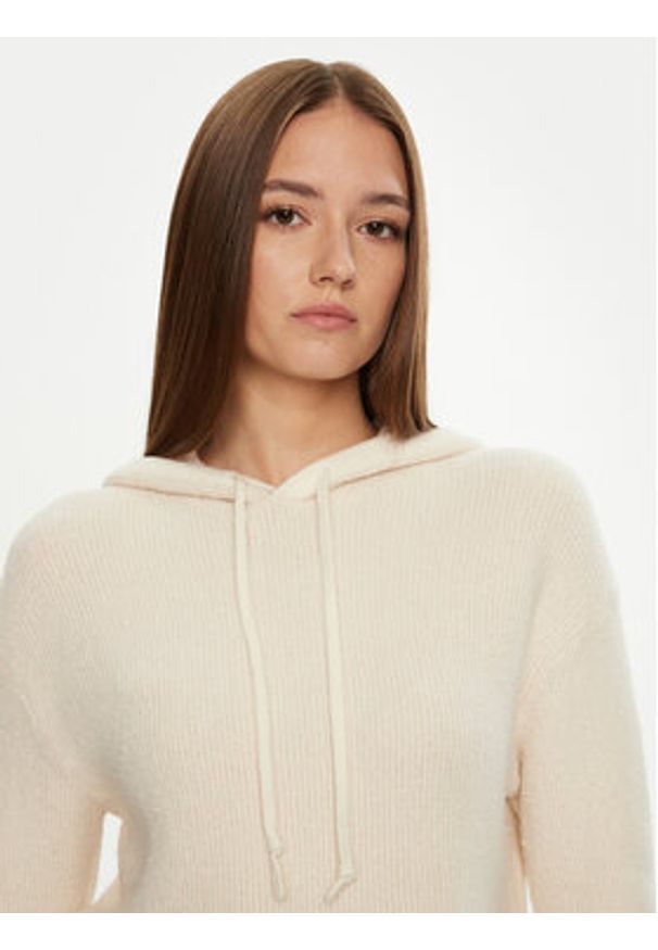AMERICAN VINTAGE - American Vintage Sweter Blimy BLI18BH24 Écru Regular Fit. Materiał: syntetyk. Styl: vintage