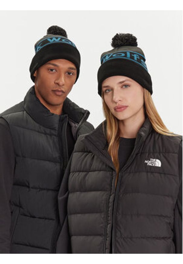 Jack Wolfskin Czapka Jack A65240 Czarny. Kolor: czarny. Materiał: akryl, materiał