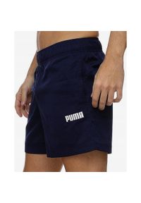 Szorty Sportowe Męskie Puma Ess Woven. Kolor: niebieski. Materiał: materiał. Długość: krótkie. Sezon: lato. Sport: fitness