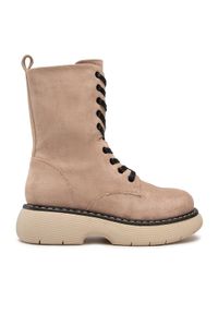 DeeZee Trzewiki ZAL90087-4 Beżowy. Kolor: beżowy. Materiał: materiał