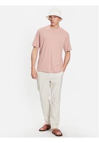 Blend T-Shirt 20715614 Różowy Regular Fit. Kolor: różowy. Materiał: bawełna #6